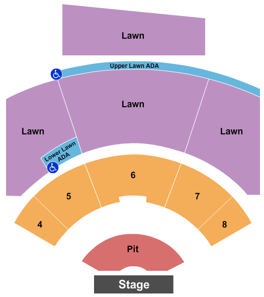 Walmart Arkansas Music Pavilion RÜFÜS DU SOL Seating Chart